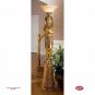 Egyptian King Tut  75" Sculptural Golden Floor Lamp