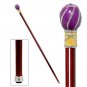 Walking Stick Imperial Collection Romanov Viper Enameled Solid Hardwood 35" Cane