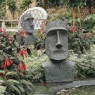 Easter Island Ahu Akivi Moai Monolith Replica Large 24.5" Garden Statue