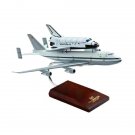 NASA Airplane Boeing B747-100 with Orbiter Shuttle Atlantis 14" Wood Model