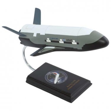 NASA USAF Boeing X37B Orbital Test Vehicle Reusable Unmanned  13" Wood Model Spacecraft