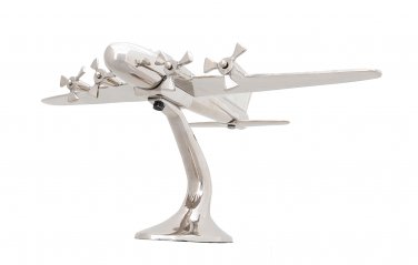Airplane Boeing  B17 Thunderbird Flying Fortress Bomber 13" Aluminum Model Aircraft