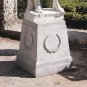David  Replica Garden 58" Statue By Michelangelo With Plinth