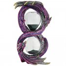 Ancient Witness to Time Gothic Dragon Sculptural Sandtimer 9.5" Hourglass