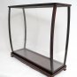Large Wood Display Case 40" Cabinet With Acrylic and Legs For Tall Ships Yachts and Boat Models