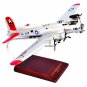 Airplane USAF B-17G Thunderbird Flying Fortress  14.3" Wood Model Aircraft