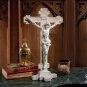 Crucifix  Body of Christ Bonded Marble 16" Statue