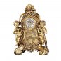 Saint Remy Golden Cherub Desktop  19"Clock