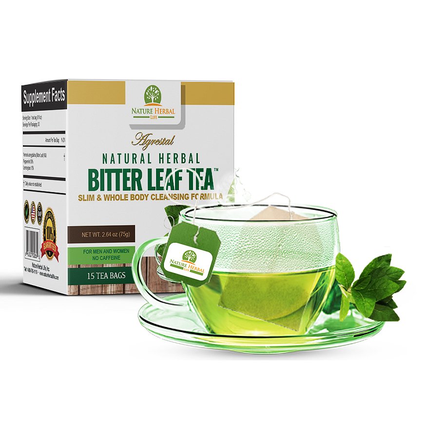 Natural Herbal Bitter Leaf Tea. Antioxidant. Vitamin C & Immune Booster