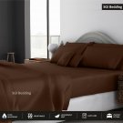SGI bedding Queen Sheets 100% Egyptian Cotton Chocolate Solid 600 Thread Count Deep Pocket