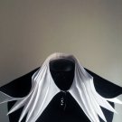 Accordion collar/fabric necklace origami avantgarde accessories/ Origami fashion,