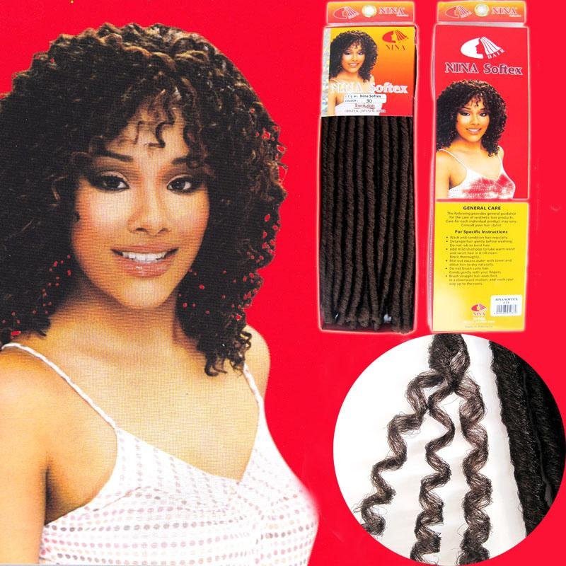 Nina Soft Dread - Colour #4 (Medium Dark Brown)