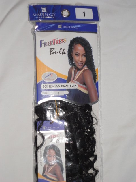 Bohemian Braid 20 Colour 1 Jet Black