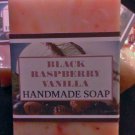 BLACK RASPBERRY VANILLA SET OF 6 GOAT'S MILK SOAPS