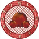 APPLE TEACHER CLOCK -- GREAT TEACHER APPRECIATION GIFT!