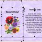 10 PERSONALIZED FRIENDSHIP SEED PACKETS FAVORS