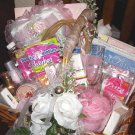 BRIDE BRIDAL SHOWER GIFT - BRIDES PAMPER KIT GIFT BASKET