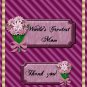 Mothers Day Personalized Candy Bars Candy Wrappers Favors