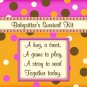 PERSONALIZED BABYSITTER SURVIVAL KIT - Fab & Funky colors!