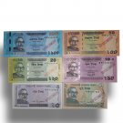 Bangladesh Specimen UNC Banknotes set