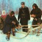 Police winter uniform. Fur coat. Coat made of sheepskin. USSR 1989 Russia