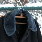 Police winter uniform. Fur coat. Coat made of sheepskin. USSR 1989 Russia