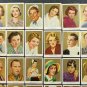 Germany Reich Cigarette cards  Actors movie Stars Cinema Theatre 42 pieces