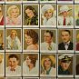 Germany Reich Cigarette cards  Actors movie Stars Cinema Theatre 42 pieces