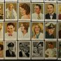 Germany Reich Cigarette cards  Actors movie Stars Cinema Theatre 42 pieces
