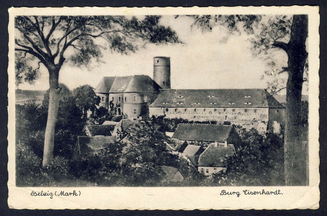 Postcard / Germany / Belzig / 1944 / The third Reich / WW2 /