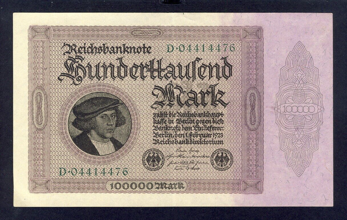 Germany 100000 Mark 1923 Deutsche mark