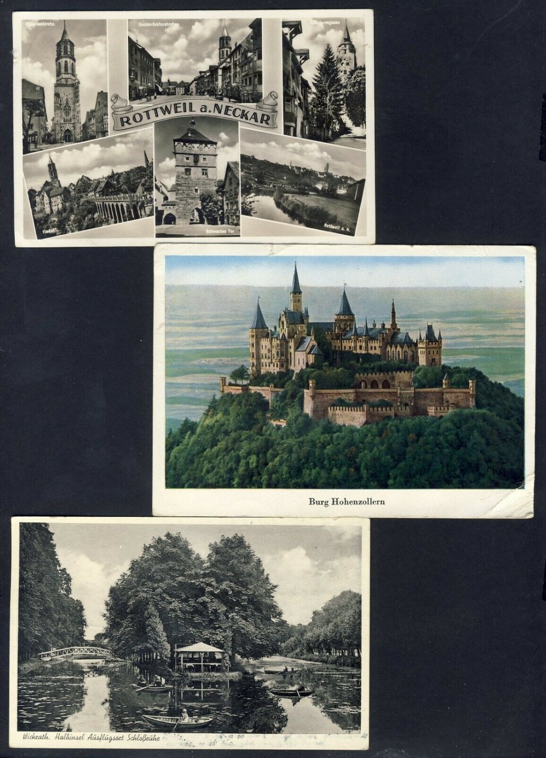 Germany / 3 postcards - 1 lot / Cities & Towns