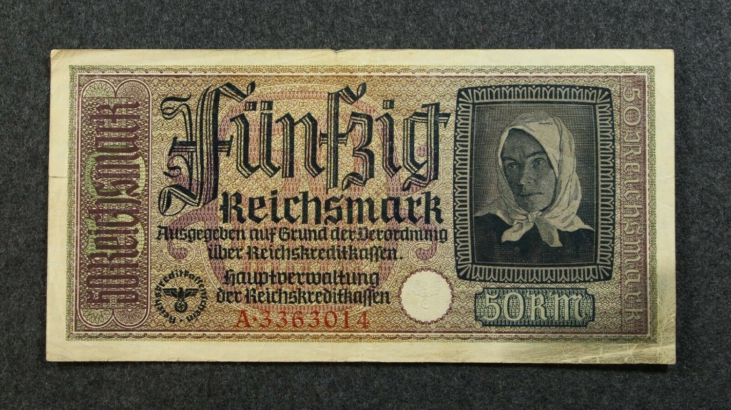 Germany 50 Reichmark German occupation 1939-1945