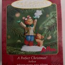 Hallmark Ornament A PERFECT CHRISTMAS Arthur Vtg 2001 + Box