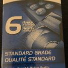 Maxell VHS T-120 6 Hour Standard Grade VCR Blank Video Cassette Tape Sealed