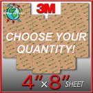 3M 300LSE .1MM THIN DOUBLE SIDED ADHESIVE 1-15 8"X4" SHEETS READ/ASK! 3M 300LSE .1MM THIN DOUBLE SIDED ADHESIVE 1-15 8"X4" SHEETS READ/ASK!