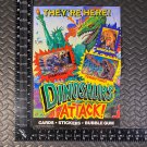 DINOSAURS ATTACK! TOPPS 1988 WINDOW POSTER AD PROMO BOX TOPPER THEY'RE HERE mars