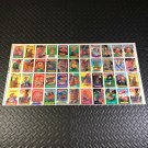 GARBAGE PAIL KIDS 10th SERIES 10 UNCUT SHEET TOPPS 1987 44 STICKER CARDS RARE! GARBAGE PAIL KIDS 10th SERIES 10 UNCUT SHEET TOPPS 1987 44 STICKER CARDS RARE!