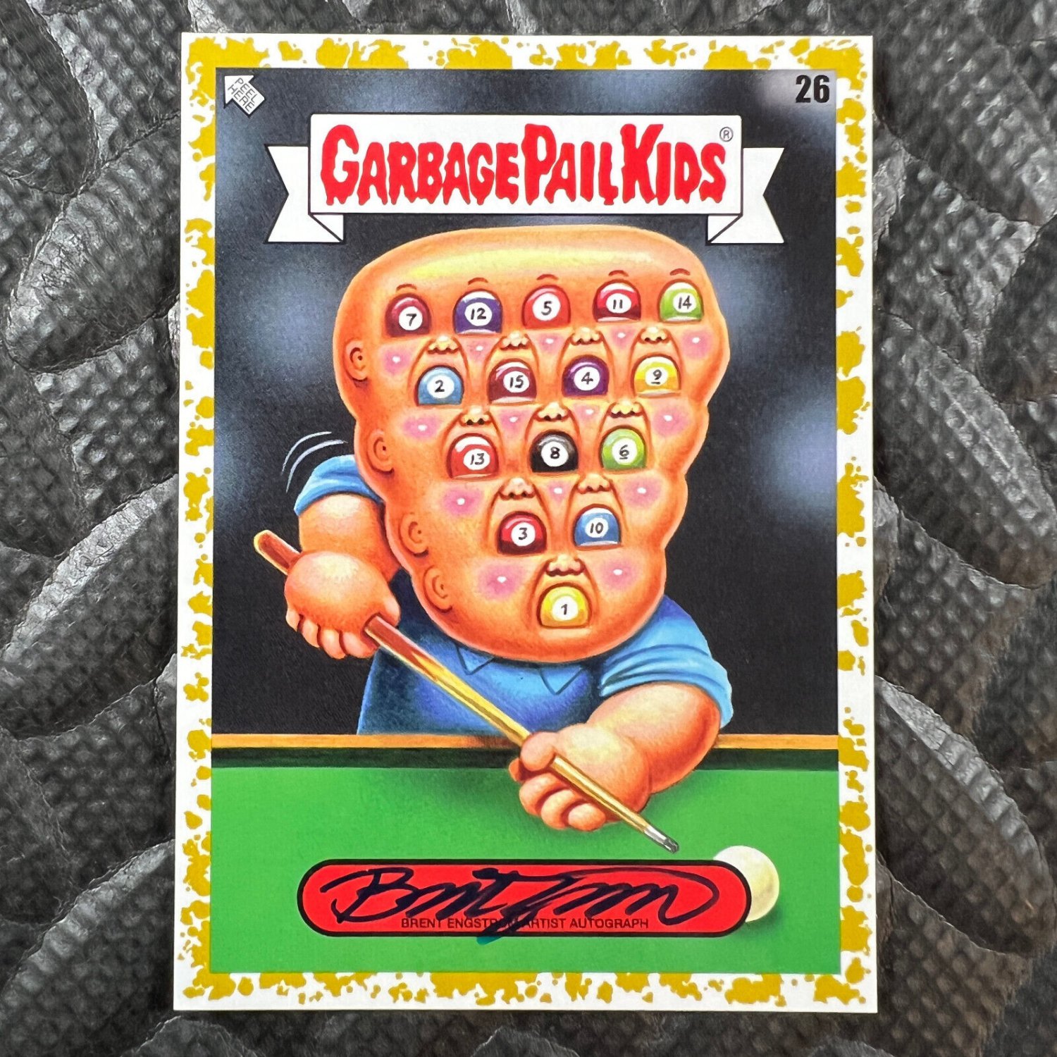 Selling GARBAGE PAIL KIDS JOE SIMKO AUTOGRAPGED CARD 42/75