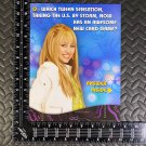 HANNAH MONTANA DISNEY DEALER BROCHURE SELL SHEET PROMO AD TOPPS 2008 RARE! HANNAH MONTANA DISNEY DEALER BROCHURE SELL SHEET PROMO AD TOPPS 2008 RARE!