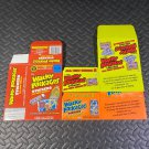 WACKY PACKAGES ALL-NEW SERIES 1-3 EMPTY DISPLAY BOX LOT OF 3 BOXES! ANS1-ANS3