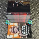 2016 TOPPS STAR WARS CHROME THE FORCE AWAKENS COMPLETE SET OF 100 CARDS +WRAPPER