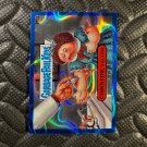 GARBAGE PAIL KIDS CHROME 7 287A CHRISTINE VACCINE BLUE LAVA REFRACTOR 089/149