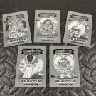 2024 GARBAGE PAIL KIDS OH THE HORROR-IBLE WAVE 5 COMPLETE WRAPPER CARD SET 21-25