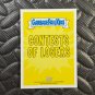 GARBAGE PAIL KIDS CHROME 7 CONTESTS LOSERS 2A JUMPIN JAYLA GREEN REFRACTOR 53/99