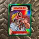 GARBAGE PAIL KIDS CHROME 7 RORY ART R-272A SHARPEN SHEENA GREEN REFRACTOR 17/99