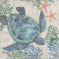 Decoupaged Cockle Shell Turtle Item 002