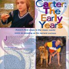 Aaron Carter - Singer - 11" x 8" Teen Magazine Pinup Mini-Poster   2002  RIP