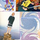 Aaron Carter - Singer - 11" x 8" Teen Magazine Pinup Mini-Poster   2002  RIP