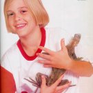 Aaron Carter - Singer - 11" x 8" Teen Magazine Pinup Mini-Poster   2002  RIP